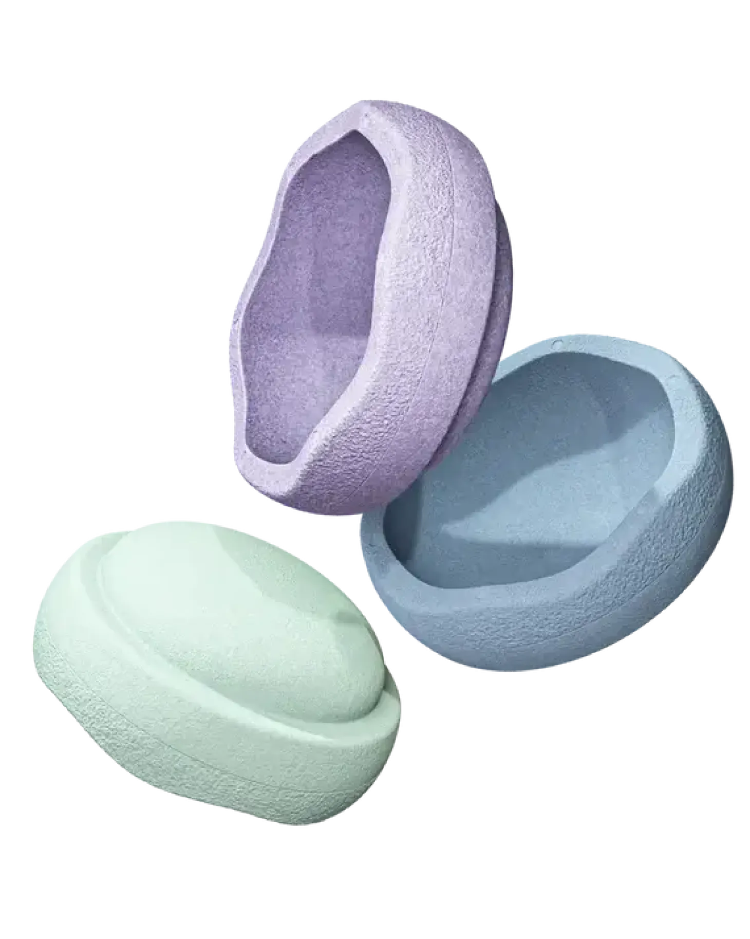 Zestaw do balansowania Stapelstein® Original - Cool Pastel, 3el.