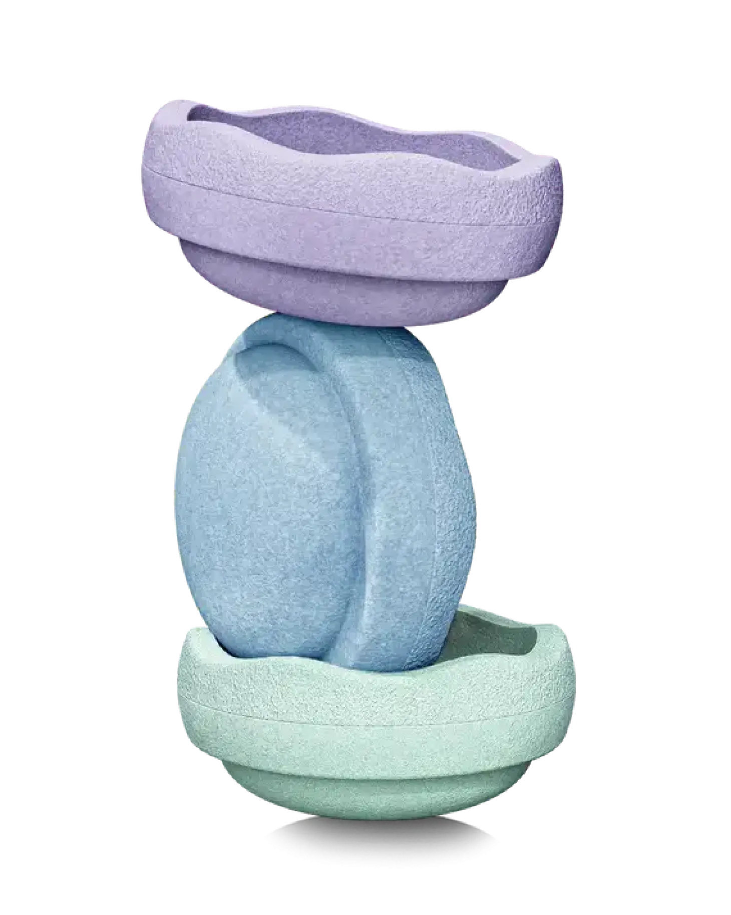 Zestaw do balansowania Stapelstein® Original - Cool Pastel, 3el.
