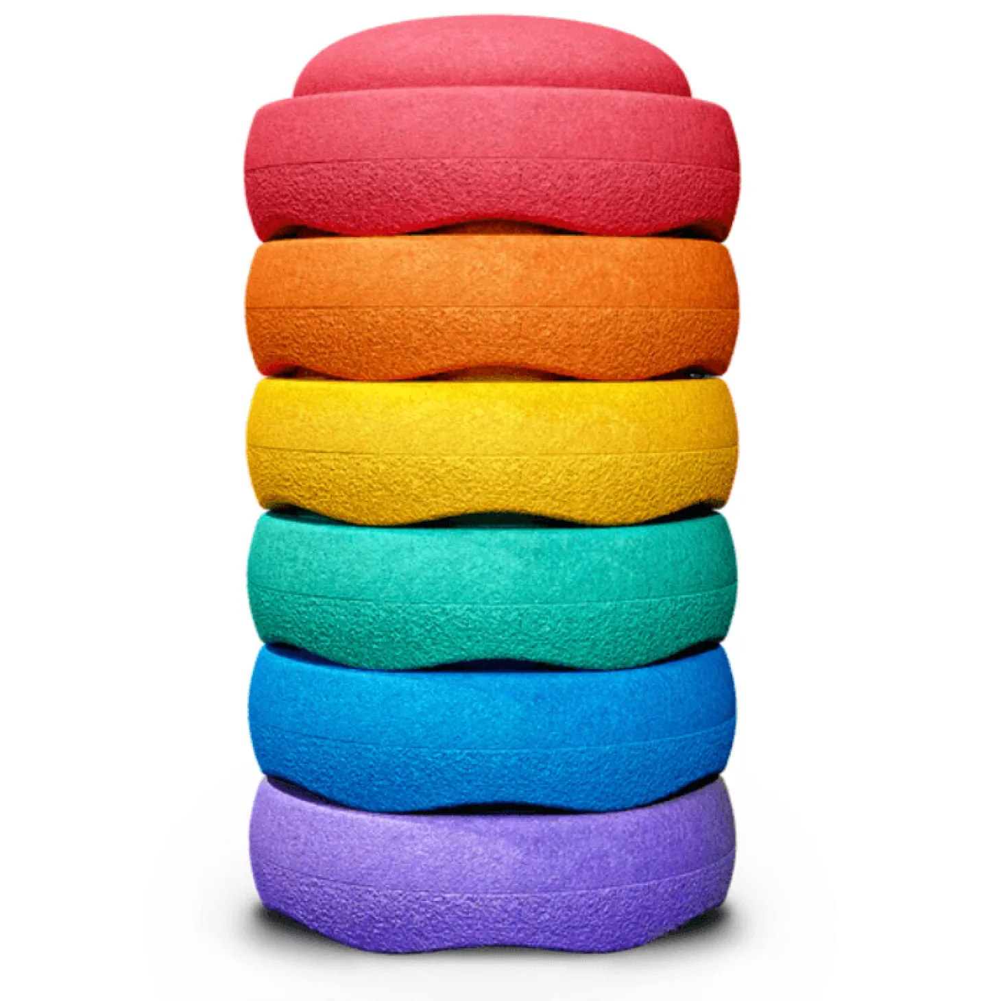 Zestaw do balansowania Stapelstein® Original - Rainbow Classic, 6el.