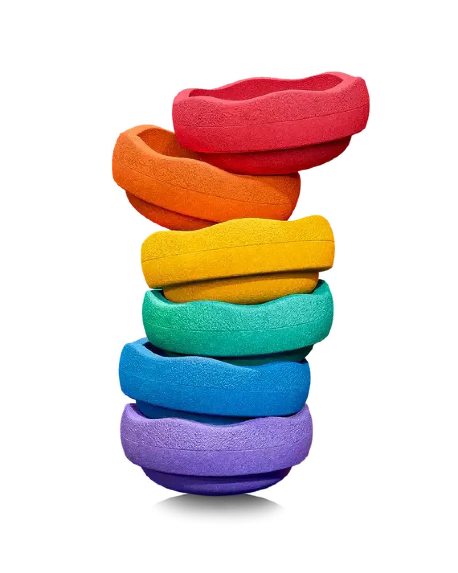 Zestaw do balansowania Stapelstein® Original - Rainbow Classic, 6el.