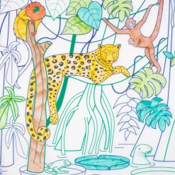 Zestaw do kolorowania z silikonową matą - Amazonia