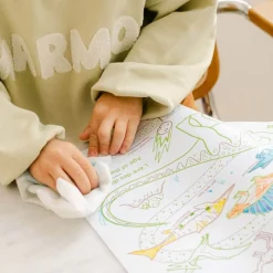 Zestaw do kolorowania z silikonową matą - Age of Dinosaures
