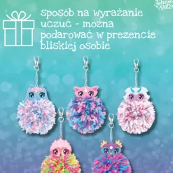 Zestaw do robienia breloczków z pomponami