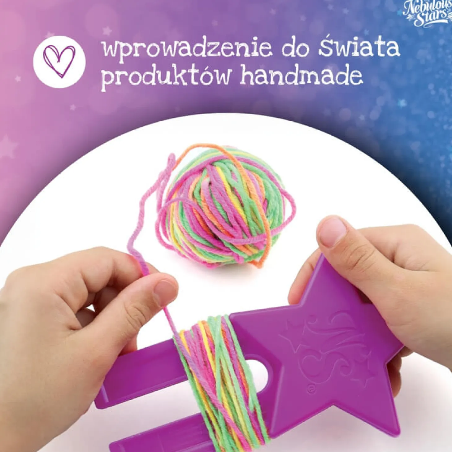 Zestaw do robienia breloczków z pomponami