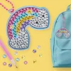 Zestaw do robienia diamentowych breloczków DIY - Tęcza