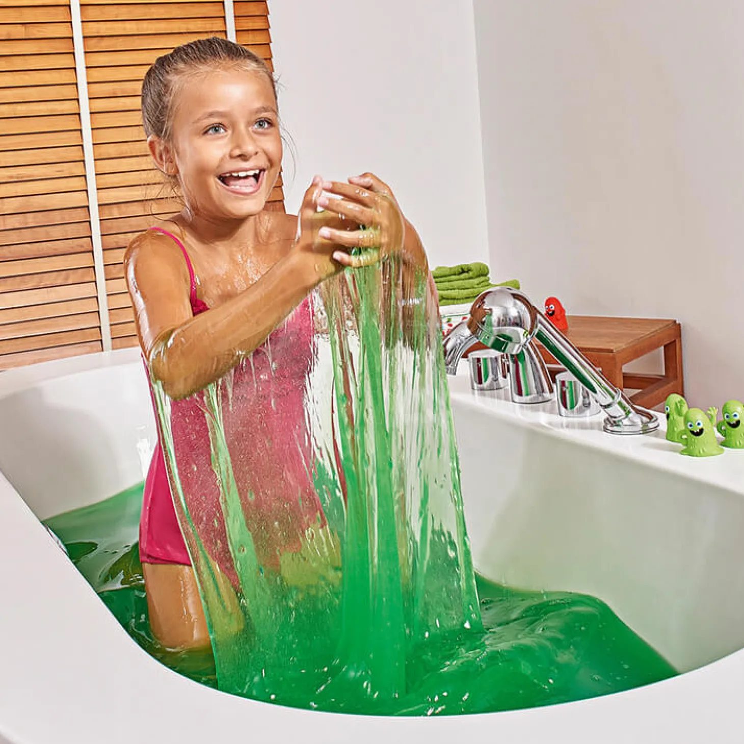 Zestaw do robienia glutów Slime Baff - zielony