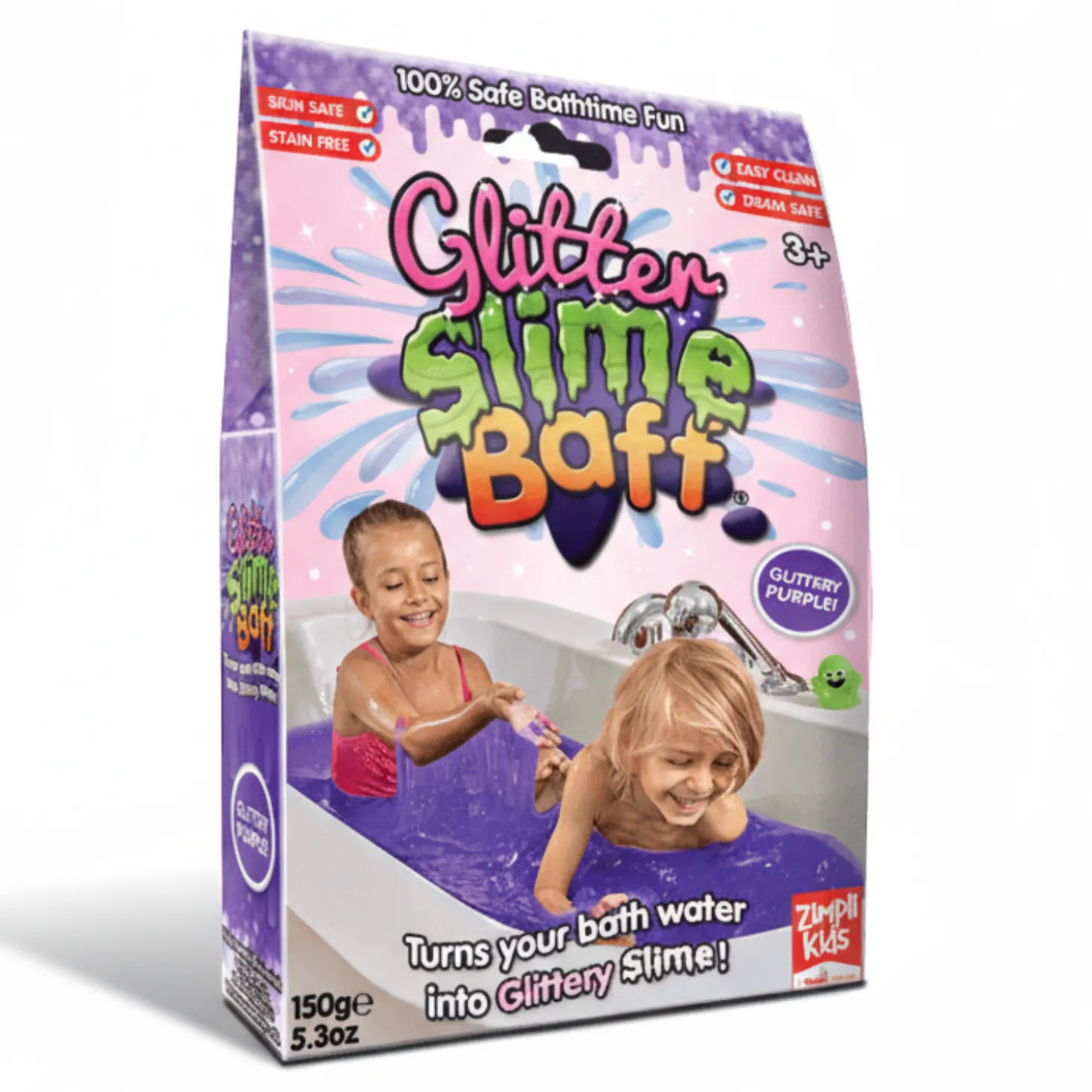 Zestaw do robienia glutów Slime Baff Glitter - fioletowy