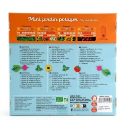 Zestaw do sadzenia nasion Mini ogródek warzywny
