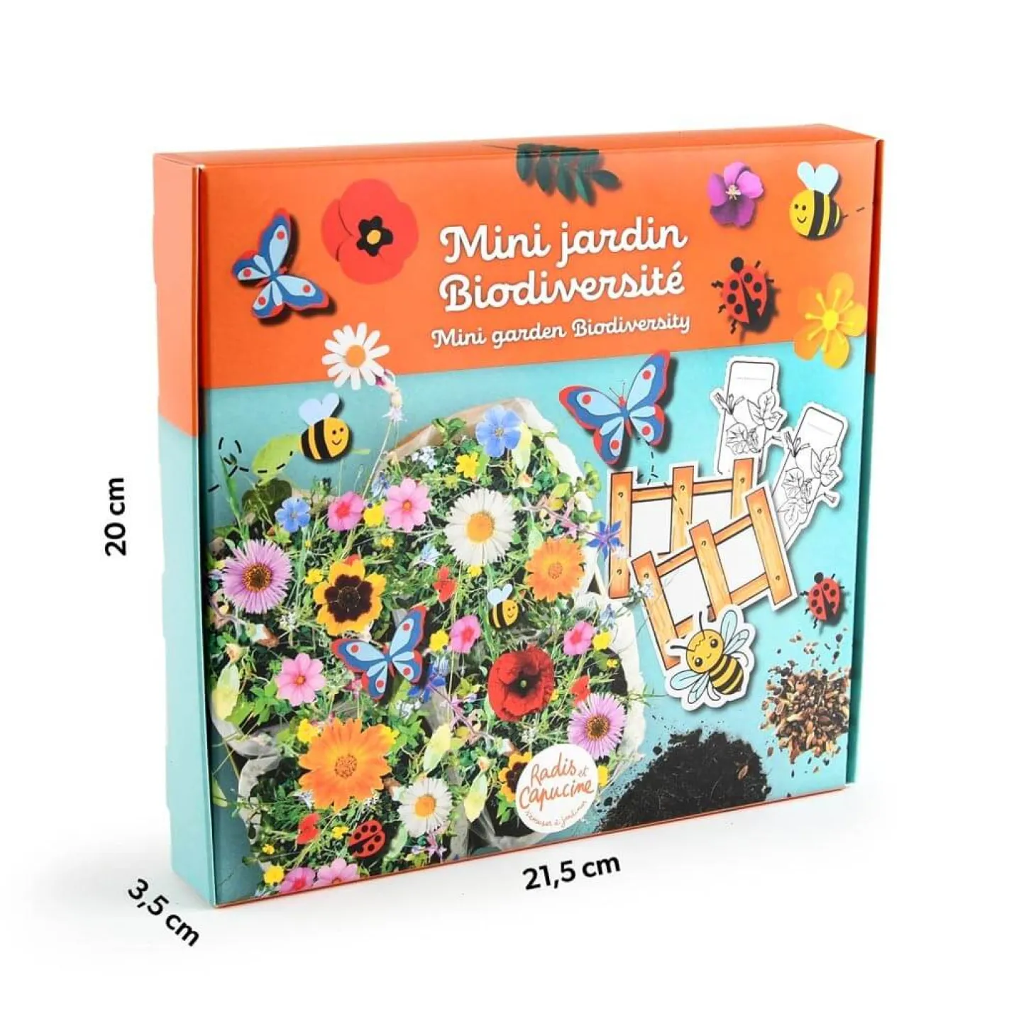 Zestaw do sadzenia nasion Mini ogródek kwiatów