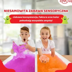 Zestaw do tworzenia gelli z figurkami i tacą Gelli Worlds Dino Pack 3+