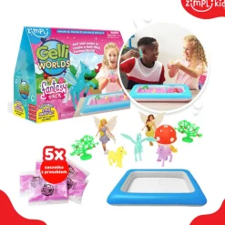 Zestaw do tworzenia gelli z figurkami i tacą Gelli Worlds Fantasy Pack 3+