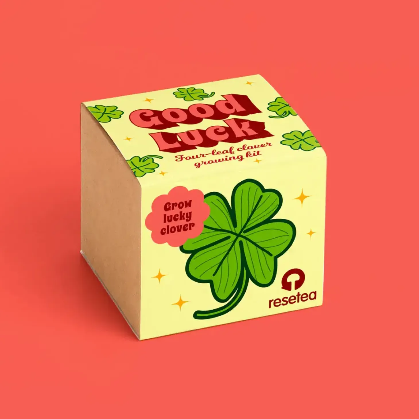 Zestaw do uprawy czterolistnej koniczyny - Good Luck