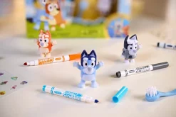 Zestaw 4 figurek do malowania i mycia Washimals, Bluey 3+