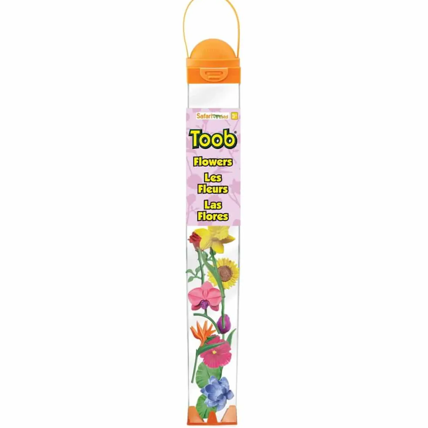 Zestaw Figurek w Tubie - Kwiaty