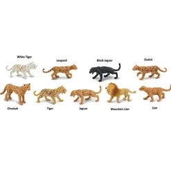Zestaw Figurek w Tubie - Wielkie Koty
