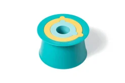 Zestaw 3 foremek do piasku Wieża Alto Lagoon Green + Banana Blue