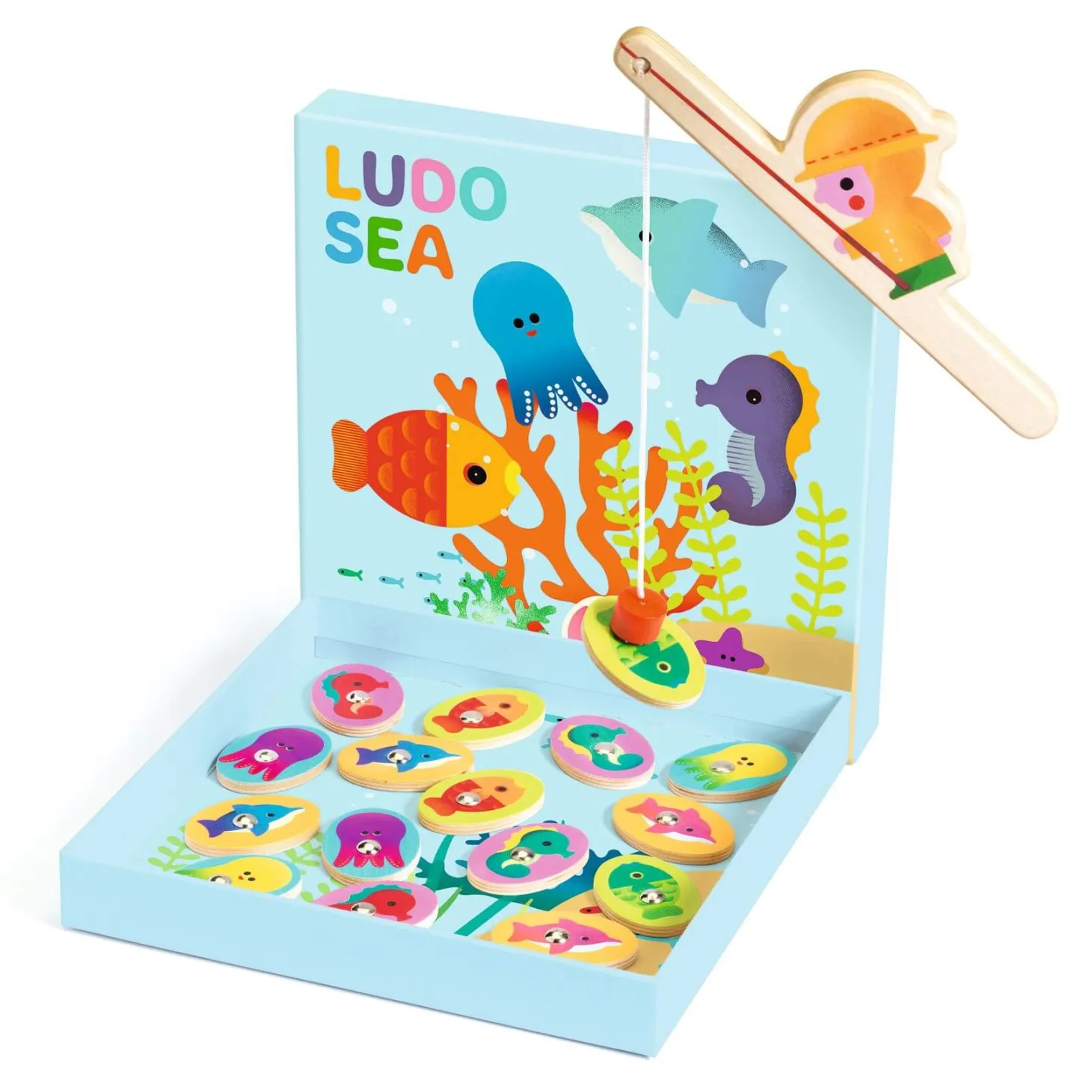 Zestaw 4 gier LUDO SEA