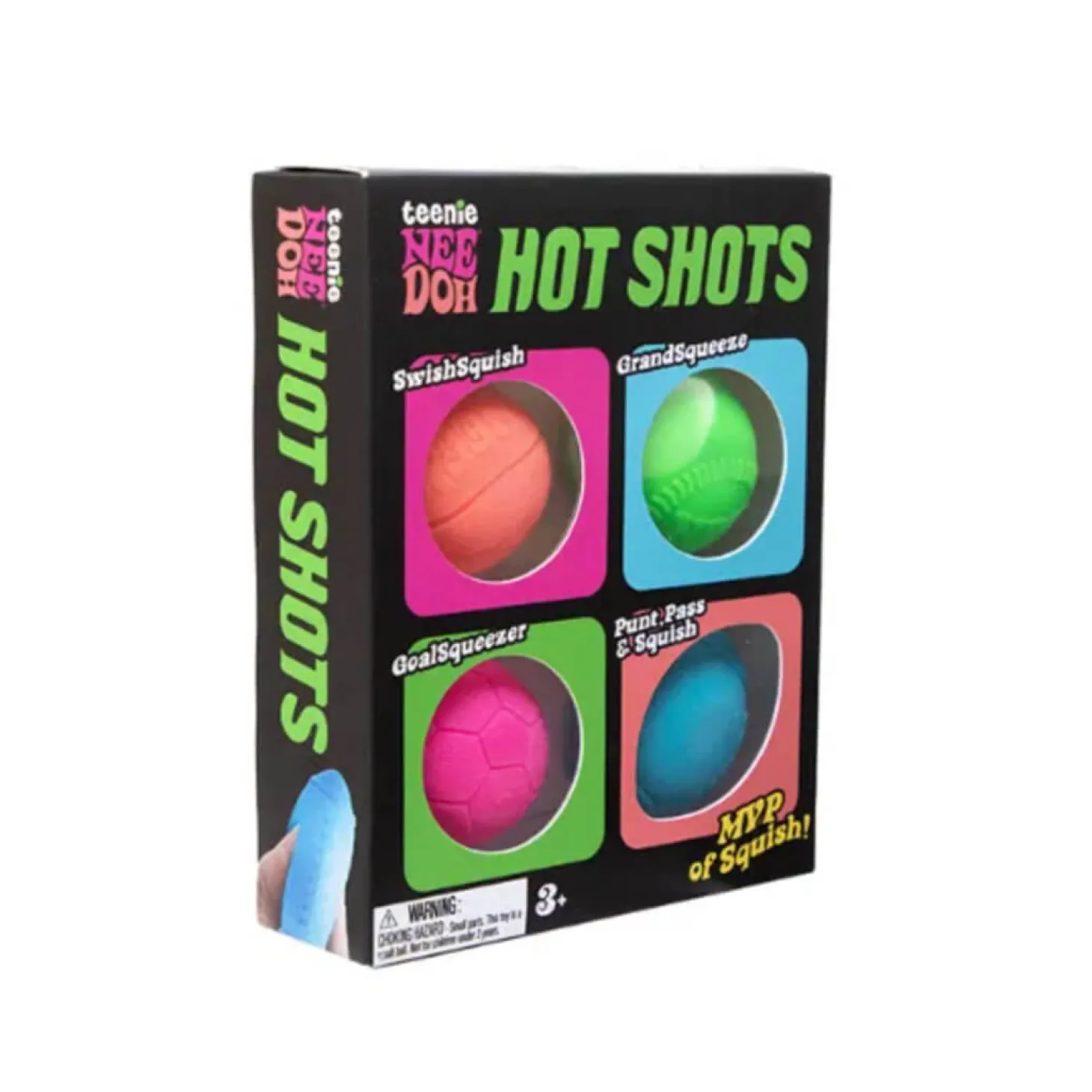 Zestaw gniotków sensorycznych Teenie Needoh Hot Shots