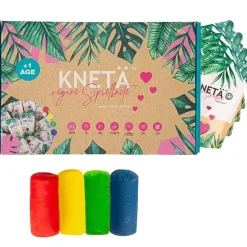 Zestaw 4 kolorów wegańskiej ciastoliny, 4x50g