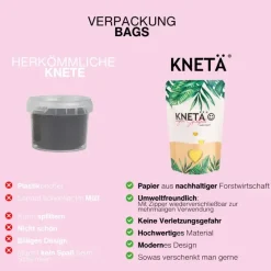 Zestaw 4 kolorów wegańskiej ciastoliny, 4x50g