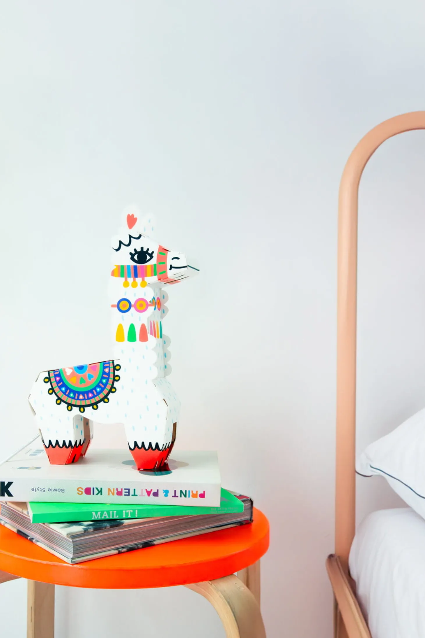 Zestaw kreatywny DIY Lampa 3D - lama