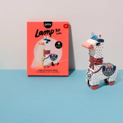 Zestaw kreatywny DIY Lampa 3D - lama