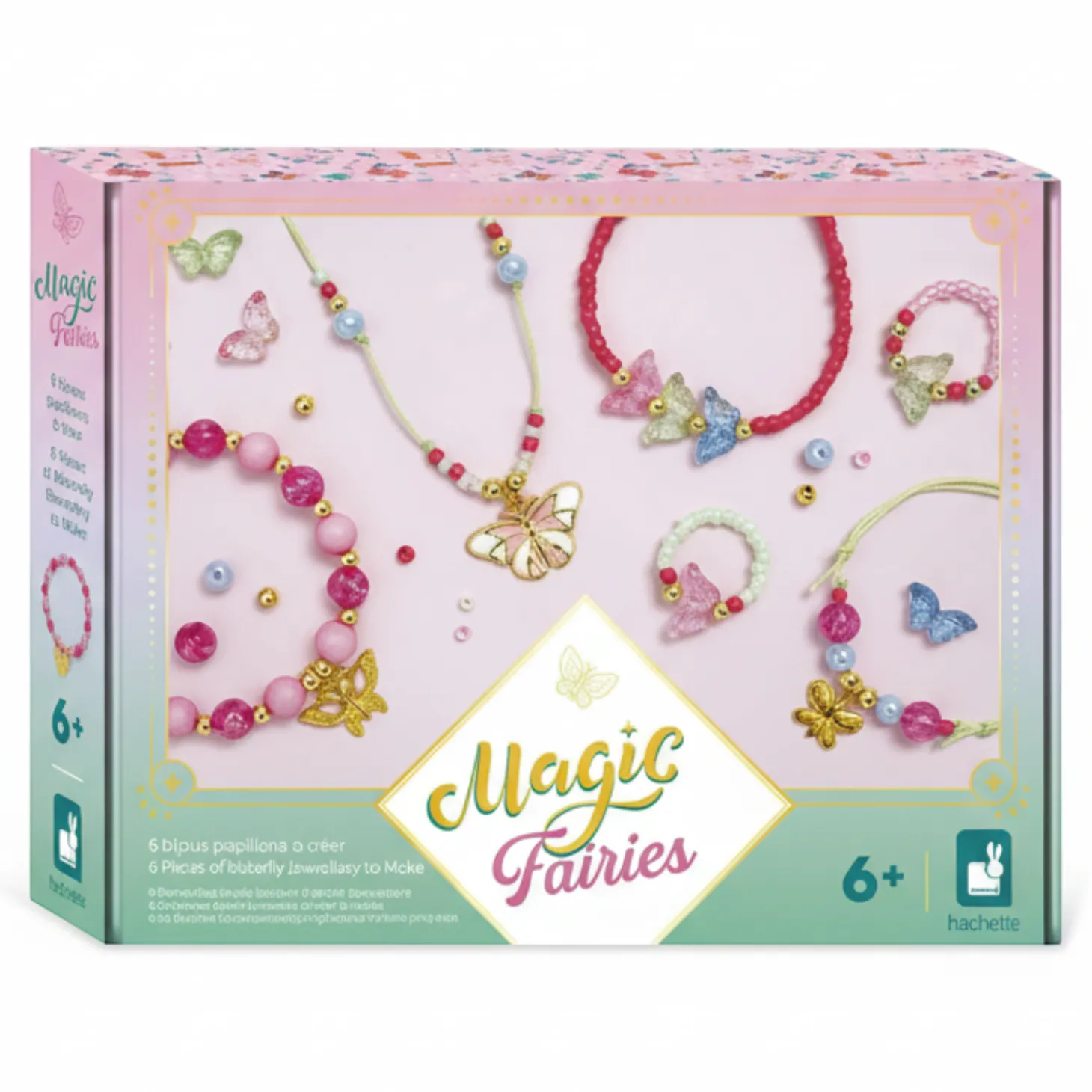 Zestaw kreatywny do tworzenia biżuterii z motylami Wróżki Magic Fairies 6+