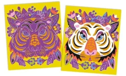 Zestaw kreatywny do zdrapywania - Zwierzęta świata 5+