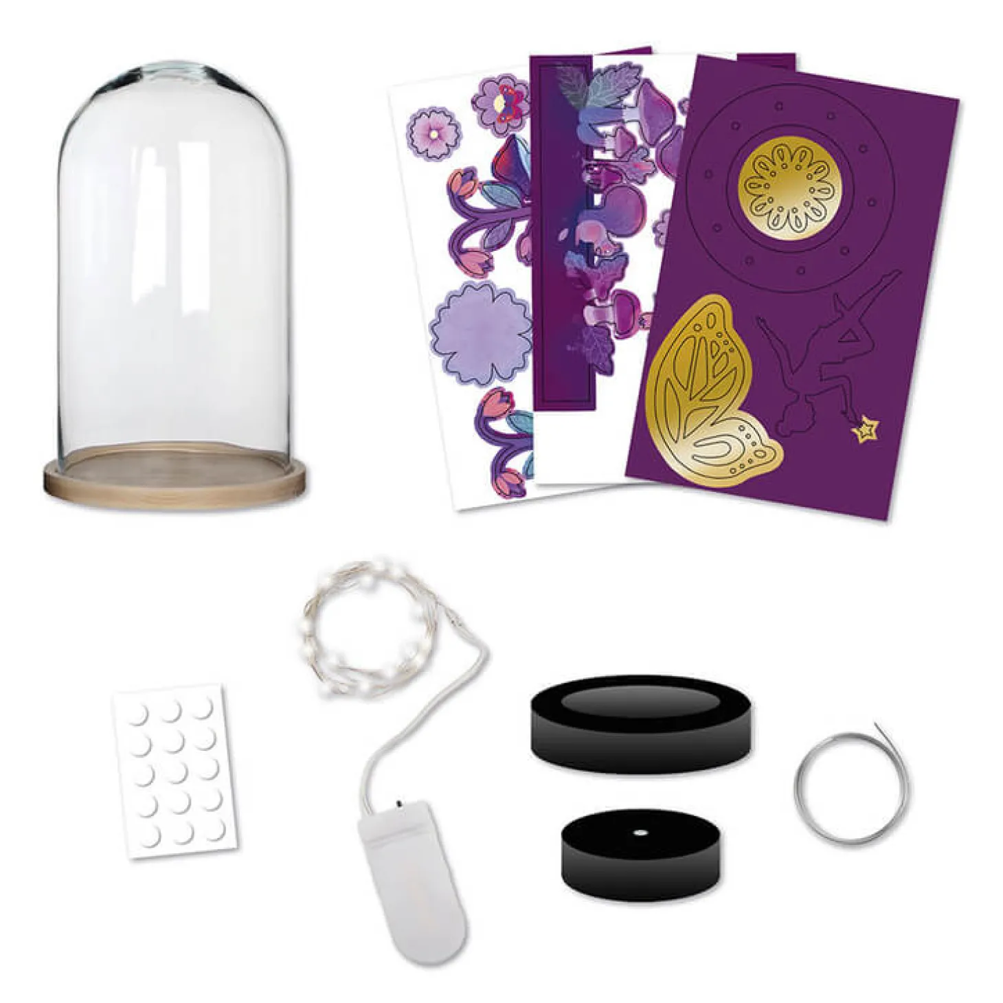 Zestaw kreatywny Lampka Tajemniczy ogród Wróżki Magic Fairies 7+