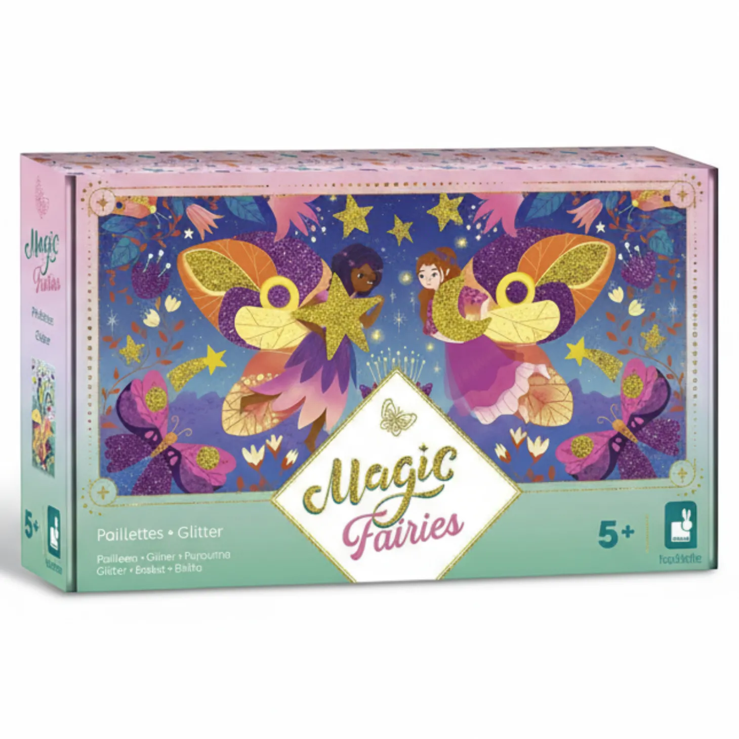 Zestaw kreatywny Magiczny brokat Wróżki Magic Fairies 5+