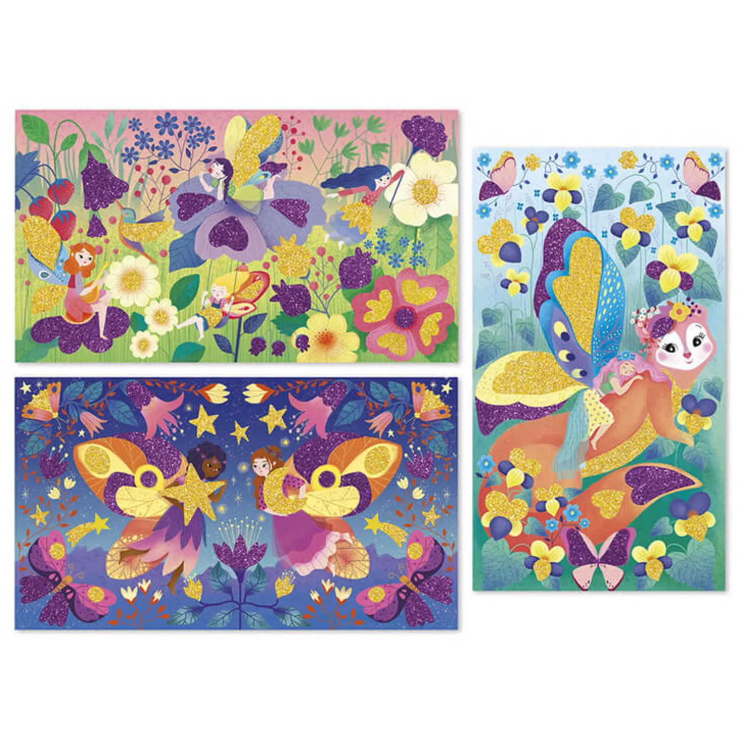 Zestaw kreatywny Magiczny brokat Wróżki Magic Fairies 5+