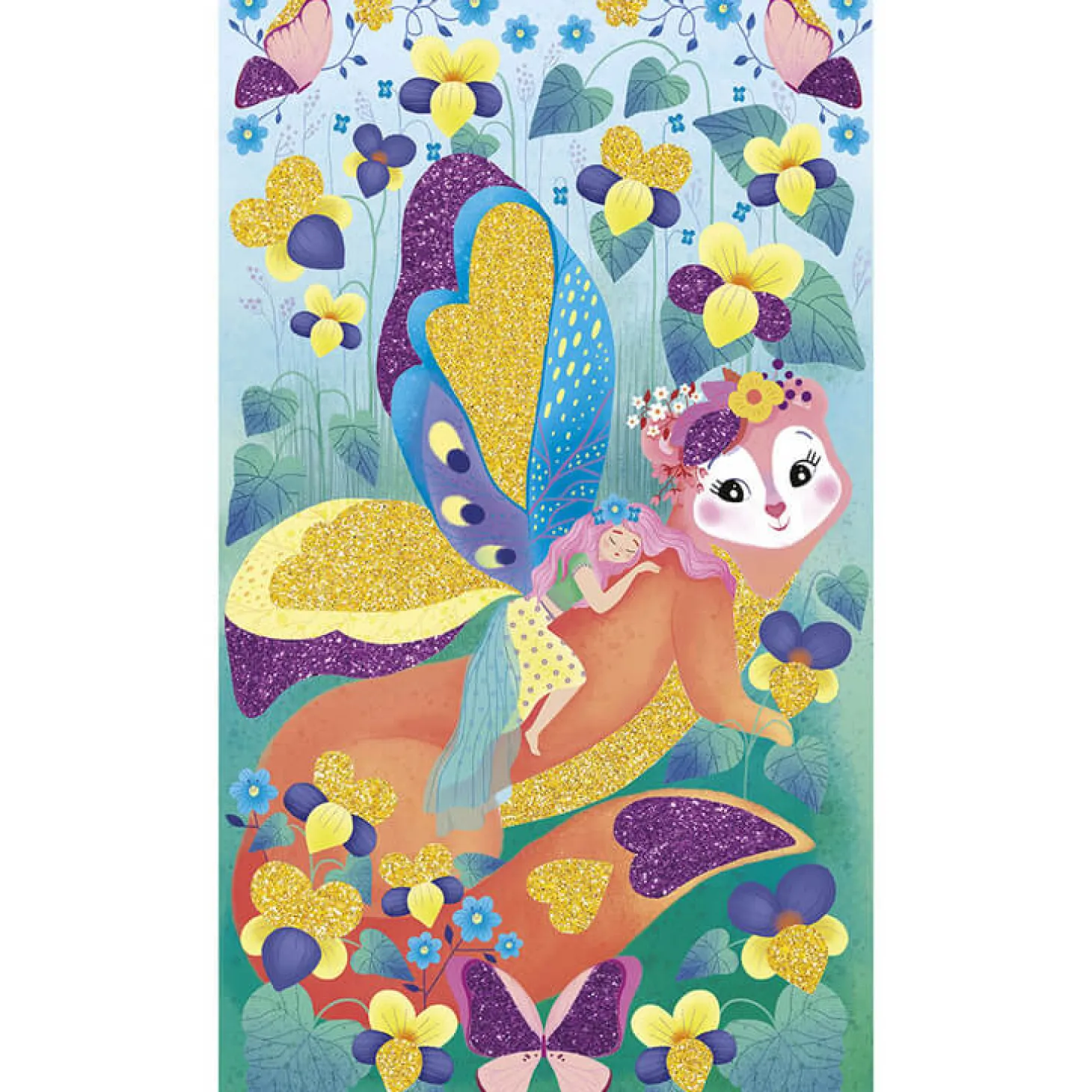Zestaw kreatywny Magiczny brokat Wróżki Magic Fairies 5+