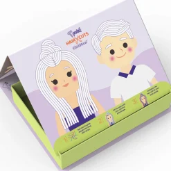 Zestaw kreatywny MODA - ubieranki i fryzury, 100% naturalna ciastolina i akcesoria