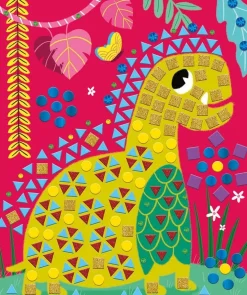 Zestaw kreatywny Mozaika Dinozaury 4+
