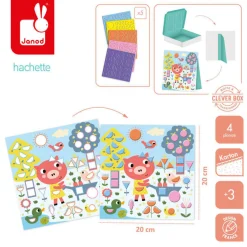 Zestaw kreatywny - Naklejki geometryczne My arts & crafts 3+