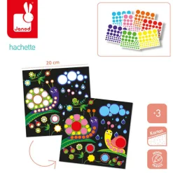 Zestaw kreatywny Okrągłe naklejki My arts & crafts 3+