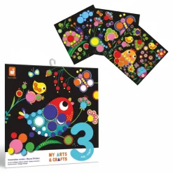 Zestaw kreatywny Okrągłe naklejki My arts & crafts 3+