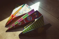 Zestaw kreatywny Papierowe samoloty z wyrzutnią 6+