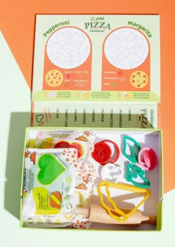 Zestaw kreatywny PIZZA, 100% naturalna ciastolina i akcesoria