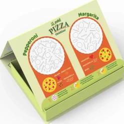 Zestaw kreatywny PIZZA, 100% naturalna ciastolina i akcesoria