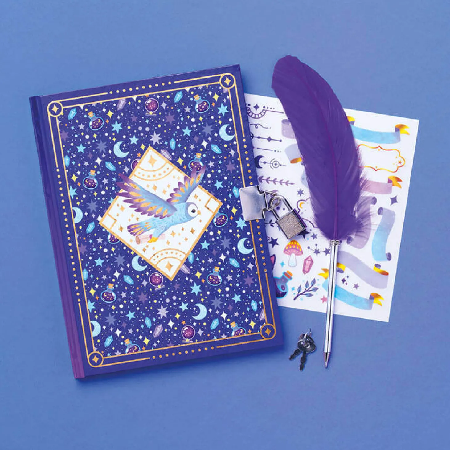 Zestaw kreatywny Sekretna księga Magic School 7+