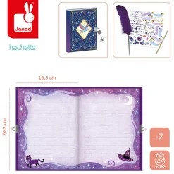 Zestaw kreatywny Sekretna księga Magic School 7+