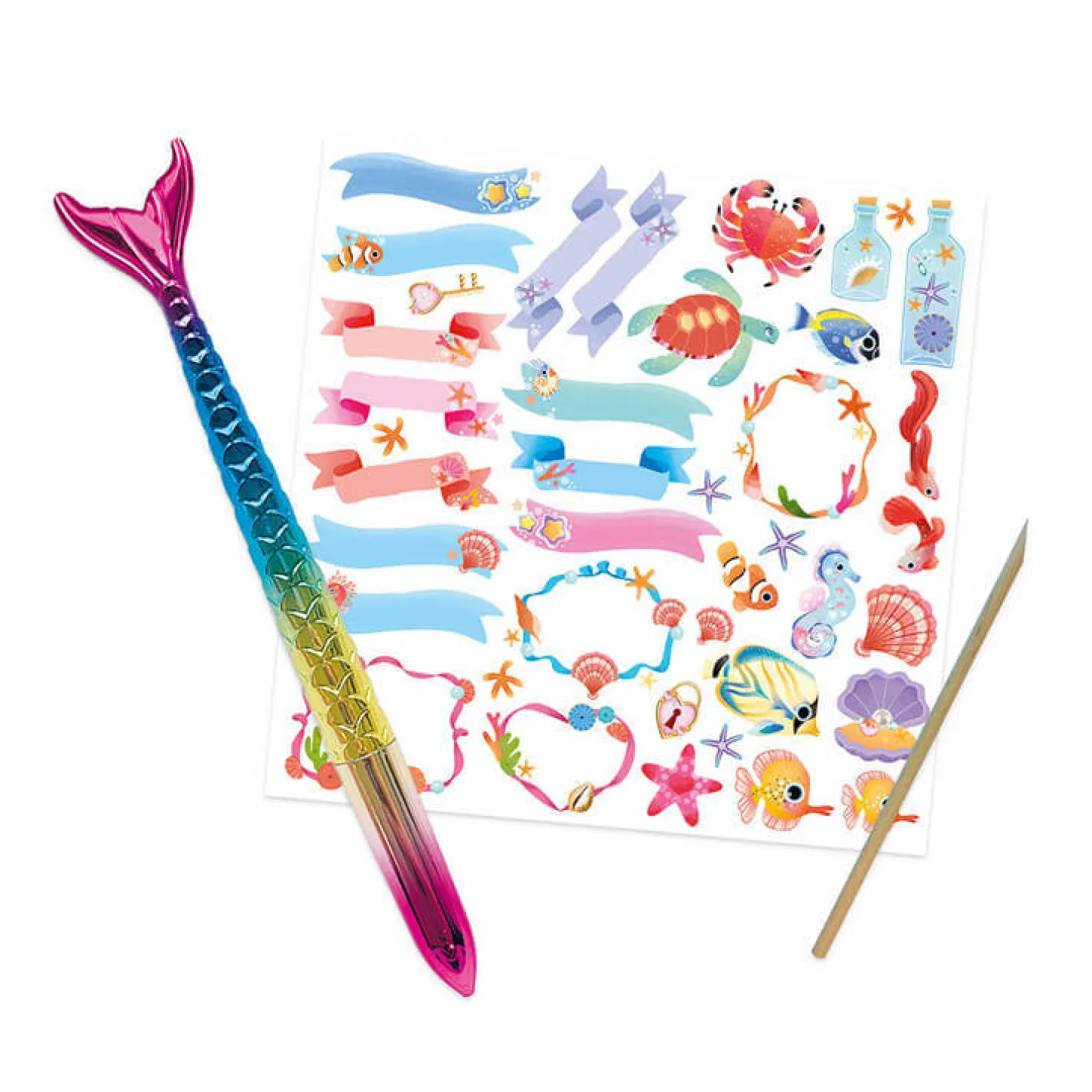 Zestaw kreatywny Sekretny notes Magic Ocean 7+