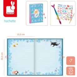 Zestaw kreatywny Sekretny notes Magic Ocean 7+