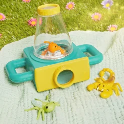 Zestaw małego badacza przyrody z mikroskopem i naklejkami Little Explorer Pack