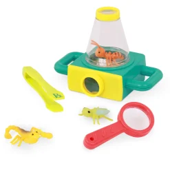 Zestaw małego badacza przyrody z mikroskopem i naklejkami Little Explorer Pack