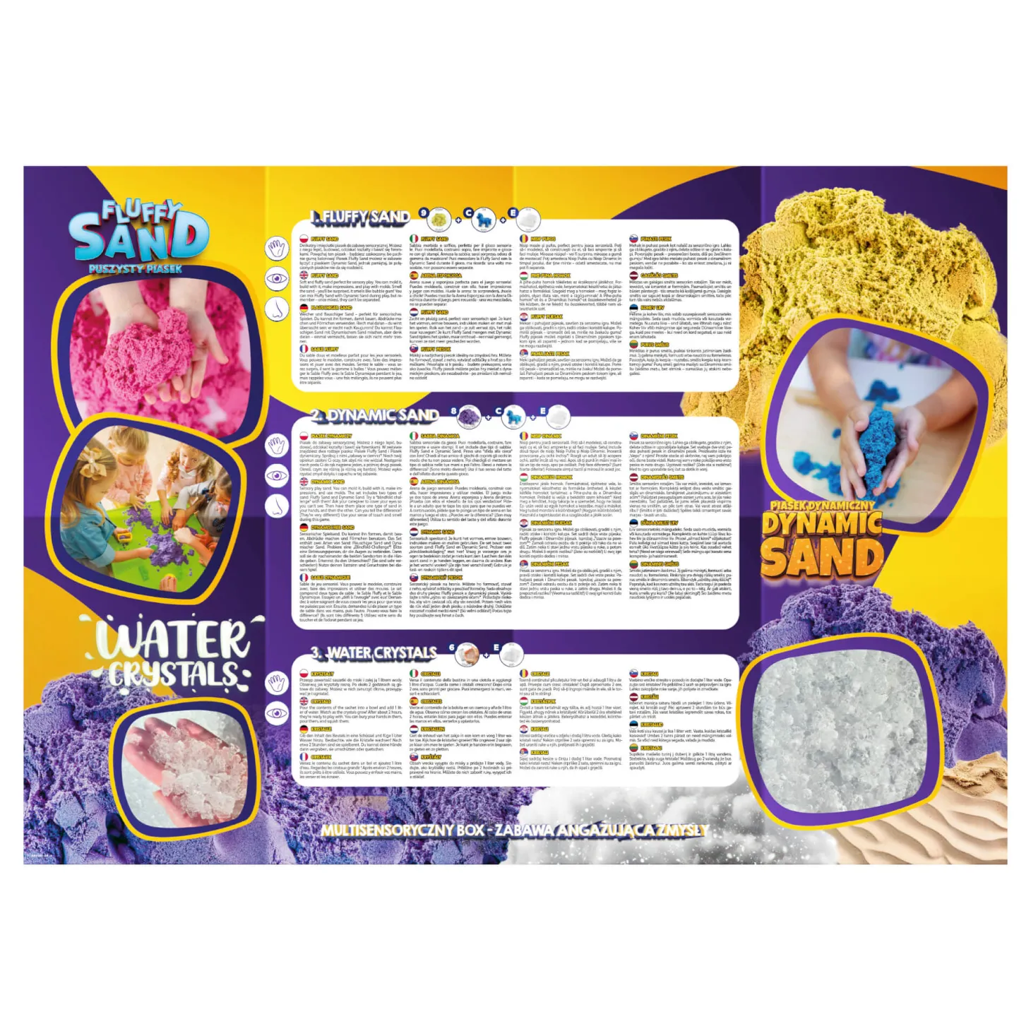 Zestaw mas sensorycznych - Multisensory Box