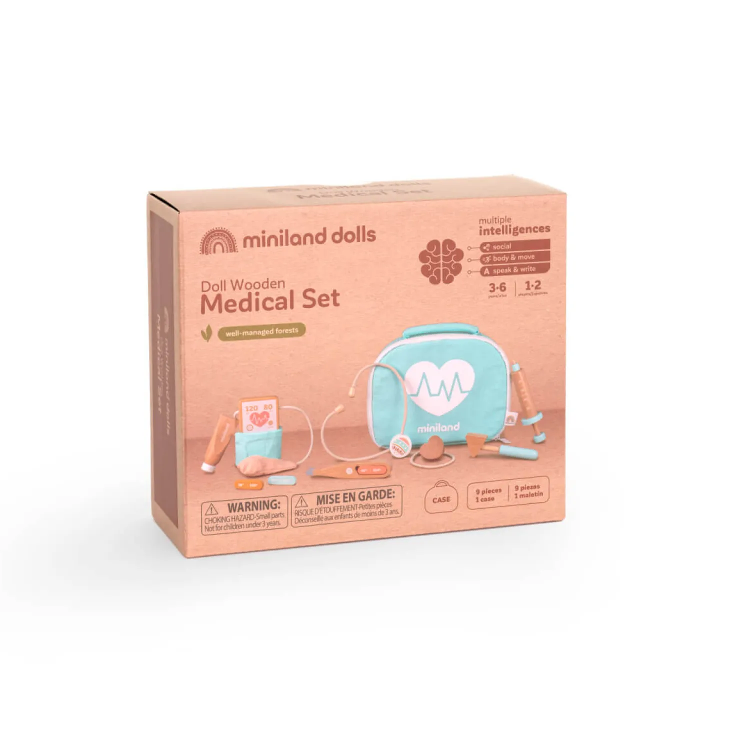 Zestaw medyczny dla lalek