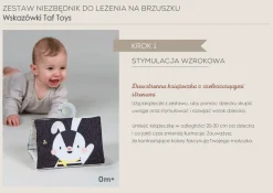 Zestaw niezbędnik do leżenia na brzuszku