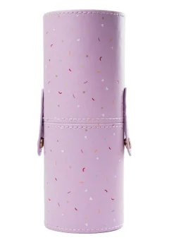 Zestaw 5 pędzli do makijażu w etui do przechowywania
